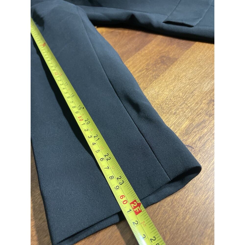 Anne Klein Women's 6 Suit Black 3 Signature Button Blazer Career Chic Y2K EUC - Picture 10 of 13